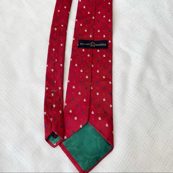 Tommy Hilfiger 100% Silk Men’s Tie. - Picture 3 of 7